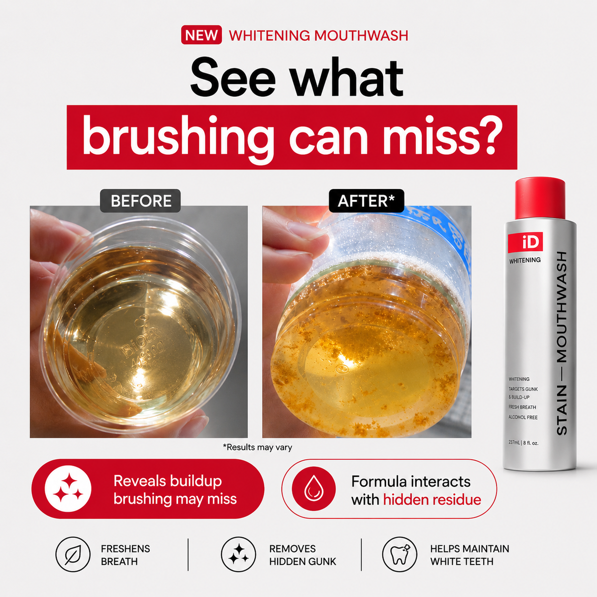 OralVox™ CleanReveal Mouthwash